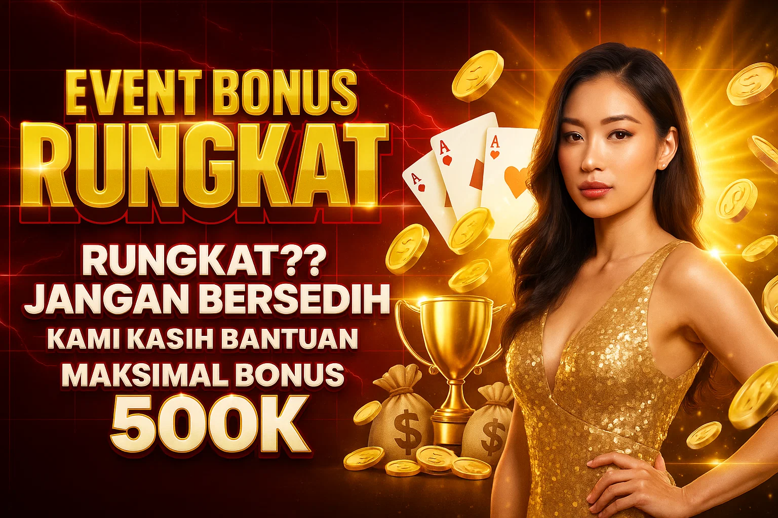 Banner agenda event MENANGMENANG: slot online terpercaya & game gacor 2025